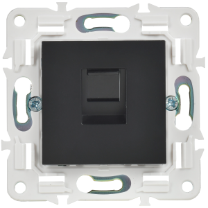 SKANDY Розетка компьютерная RJ45 кат.5E SK-K01Bl черный IEK