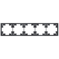 Пятиместная рамка, черный сатин (35850 MB)