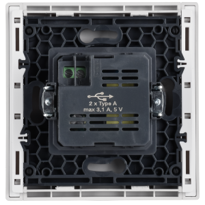FORTE&PIANO Розетка USB A+A 3,1А FP249 белый IEK
