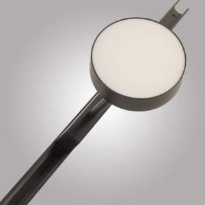 Магнитный трековый светильник OPAL, MAGNET AM518 7W 3000K BK