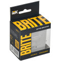 BRITE Датчик движения ДС10-1-БрА алюминий IEK