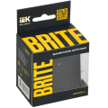 BRITE Выключатель карточный 30А ВС10-1-8-БрГ графит IEK