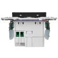 SKANDY Розетка USB A+C 18Вт SK-R13T титан IEK