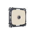 MO333010 Комплект механизма TV розетки оконечной OMEGA Бежевый матовый 50-870 MHz 1dB QUANT OP3330, VM202 AMBRELLA VOLT