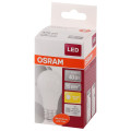 Лампа светодиодная LED Star Classic A 40 5.5W/827 5.5Вт грушевидная матовая 2700К тепл. бел. E27 470лм 220-240В пластик. OSRAM 4052899971516