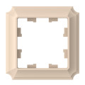ATLASDESIGN ANTIQUE 1-постовая РАМКА, ПЕСОЧНЫЙ ATN101201