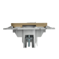 FLITE Розетка 2-местная RJ45/TV категория 5Е UTP РКТВ5е-2-0-ФлХ хаки IEK
