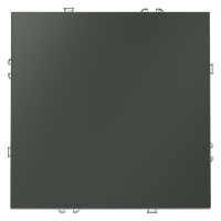 Перекрестный переключатель встраиваемый VOLTUM S70 одноклавишный 10А, (титан)