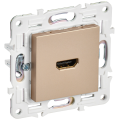 SKANDY Розетка HDMI SK-H01Sa песочный IEK