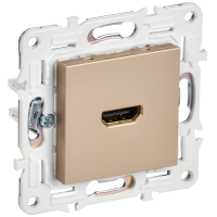 SKANDY Розетка HDMI SK-H01Sa песочный IEK