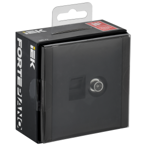 FORTE&PIANO Розетка двойная TV+RJ45 кат.5E FP136 черный IEK