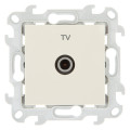 Розетка телевизионная одиночная TV СП Simon 24 IP20 механизм сл. кость Simon 2450477-031