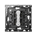 Simon 100 Кит 1 пост механизм 2 перекрестных выключателя + суппорт