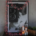 Гирлянда светодиодная Мишура LED 3м 288LED красн. 18Вт 220-240В IP20 провод ПВХ прозр. Neon-Night 303-602