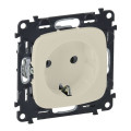 Механизм розетки 1-м СП Valena Allure 16А IP2X 250В 2PE безвинт. клеммы с лицев. панелью сл. кость Leg 753821
