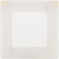 Рамка с защитной крышкой IP44 IK07 Legrand Inspiria для скрытого монтажа 1 механизма Legrand Inspiria, степень пылевлагозащиты IP44, степень ударопрочности IK07, цвет Слоновая кость