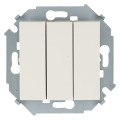 Выключатель 3-кл. СП Simon 15 16А IP20 винтов. зажим механизм сл. кость Simon 1591391-031