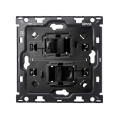 Simon 100 Кит 1 пост механизм 2 розетка RJ45 Cat.6 + суппорт