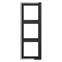 Рамка 3 поста Jung LS METAL, хром, GCR2983