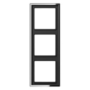 Рамка 3 поста Jung LS METAL, хром, GCR2983