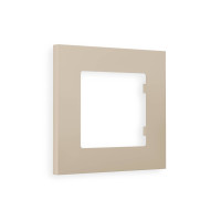 AF250361 Рамка ALFA Qubi Серо-бежевый матовый 1-ая AMBRELLA VOLT
