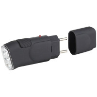Фонарь аккумуляторный SDA10M 3LED прямое ЗУ евровилка (блист.) Эра C0041258