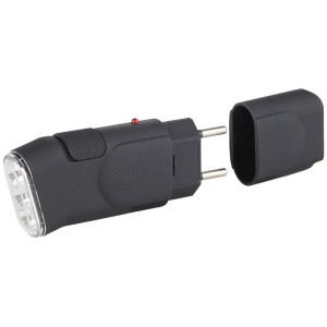 Фонарь аккумуляторный SDA10M 3LED прямое ЗУ евровилка (блист.) Эра C0041258