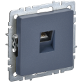 BRITE Розетка компьютерная RJ45 кат.6 РК11-БрМ маренго IEK