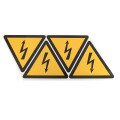 Знак Молния 150х150х150мм EKF an-1-00
