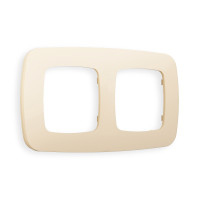 OF140332 Рамка OMEGA Ecta Бежевый матовый 2-ая AMBRELLA VOLT