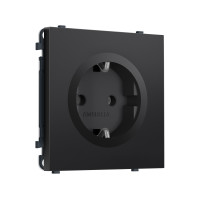 MS806010 Комплект механизма электрической розетки SIGMA Черный матовый 50Hz 2P+E с/з 16A-250V QUANT PRO (SP8060, PR141)
