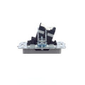 BRITE Розетка компьютерная RJ45 кат.5E РК10-БрС сталь IEK