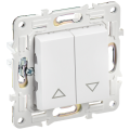 SKANDY Выключатель жалюзи 10А SK-V12W арктический белый IEK