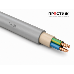 Кабель силовой NUM 4х2,5   0,66кВ  Конкорд