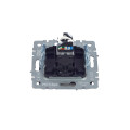 BRITE Розетка компьютерная RJ45 кат.5E РК10-БрС сталь IEK