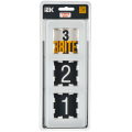 BRITE Рамка 3-местная РУ-3-2-Бр стекло белый RE IEK