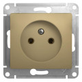 GLOSSA РОЗЕТКА без заземления без шторок, 16А, механизм, ТИТАН GSL000441