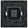 FORTE&PIANO Розетка HDMI FP540 сталь IEK
