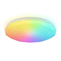 Потолочный светодиодный светильник с пультом 3000K-6400K+RGB 46Вт
