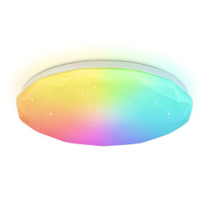 Потолочный светодиодный светильник с пультом 3000K-6400K+RGB 46Вт