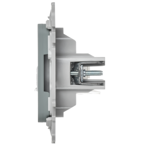 FLITE Розетка 2-местная компьютерная RJ45 категория 5Е UTP РК5е-2-0-ФлС серый IEK