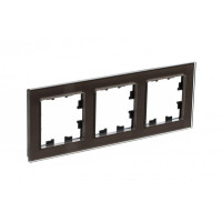 ATLASDESIGN NATURE 3-постовая РАМКА, ОРГАНИЧЕСКОЕ СТЕКЛО МОККО ATN320603