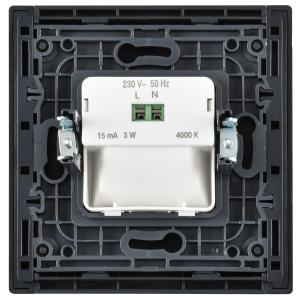 FORTE&PIANO Подсветка LED встраиваемая FP557 сталь IEK