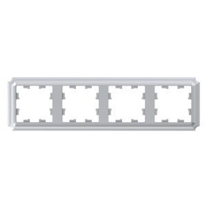 ATLASDESIGN ANTIQUE 4-постовая РАМКА, универсальная, АЛЮМИНИЙ ATN100304