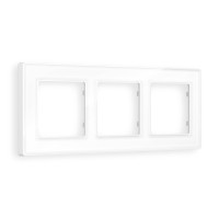 AF580103 Рамка ALFA Arctic Белый Стекло органическое 3-ая AMBRELLA VOLT
