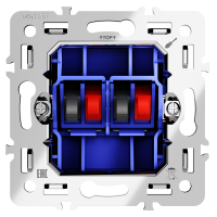 Механизм розетки акустической 4-местной, S70