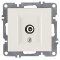 Arvia Electric, L/K Механизм, Розетка TV конц. с экраном, (белый)