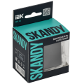 SKANDY Выключатель карточный 30А SK-V15Bl черный IEK