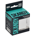 SKANDY Выключатель карточный 30А SK-V15W арктический белый IEK