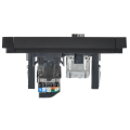 FORTE&PIANO Розетка двойная TV+RJ45 кат.5E FP136 черный IEK